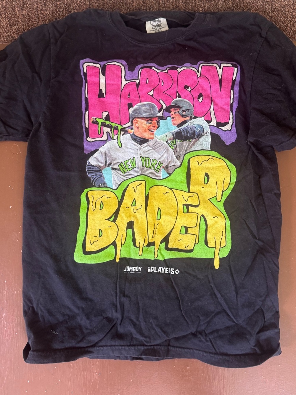 Jomboy New York Harrison Bader Graphic Tee - Unisex Small